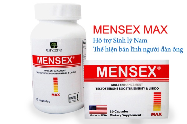 Mensex - Viên Uống Tăng Cường Sinh Lý Nam