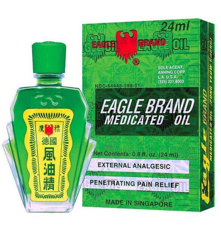 Dầu gió xanh hiệu Con Ó – Eagle Brand Medicated Oil